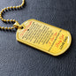 Dog Tag To My Daughter