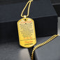 Dog Tag To My Daughter
