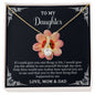 alluring Beauty Necklace To My Daughter