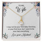 Alluring Beauty Necklace To My Wife