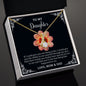 alluring Beauty Necklace To My Daughter