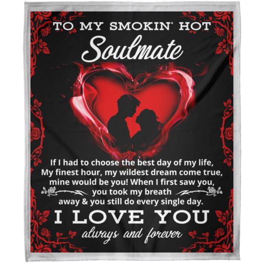 Soulmate FLM Arctic Fleece Blanket 50x60